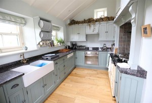 Kitchen area - Boscrowan Farm - Family Friendly Award Winning Self Catering Holiday Cottages