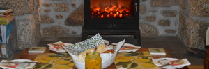 cosy up by the woodburner