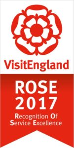 Visit England Rose Awards for Excellent Customer Service
