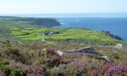 Moors and fields and sea